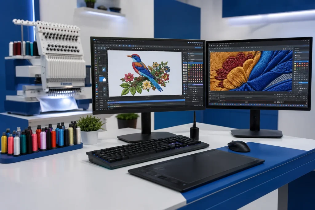 What Is Meant by Embroidery Digitizing